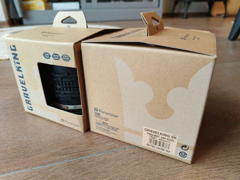 2ks pláště Panaracer Gravelking SK TLR 700x40c (40-622)