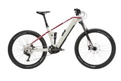 Bulls Sonic EVO AM1 29/27,5, 750Wh, krémová-červená, celoodpružené elektrokolo vel. M