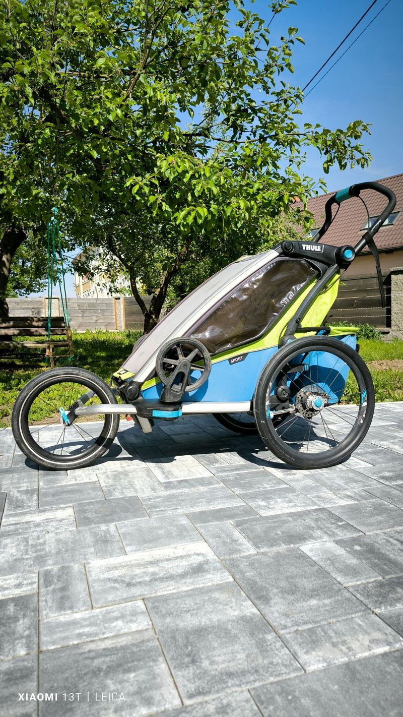 Thüle Chariot Sport, 1 místný,- všechny doplňky kolo/běh