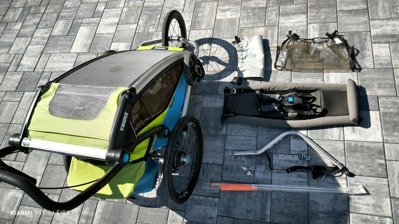 Thüle Chariot Sport, 1 místný,- všechny doplňky kolo/běh