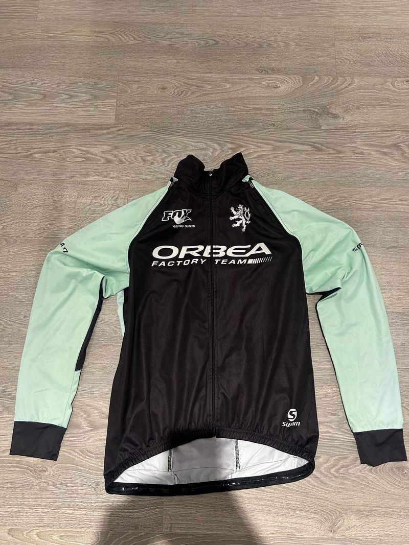 Orbea cyklistický set dres kalhoty bunda