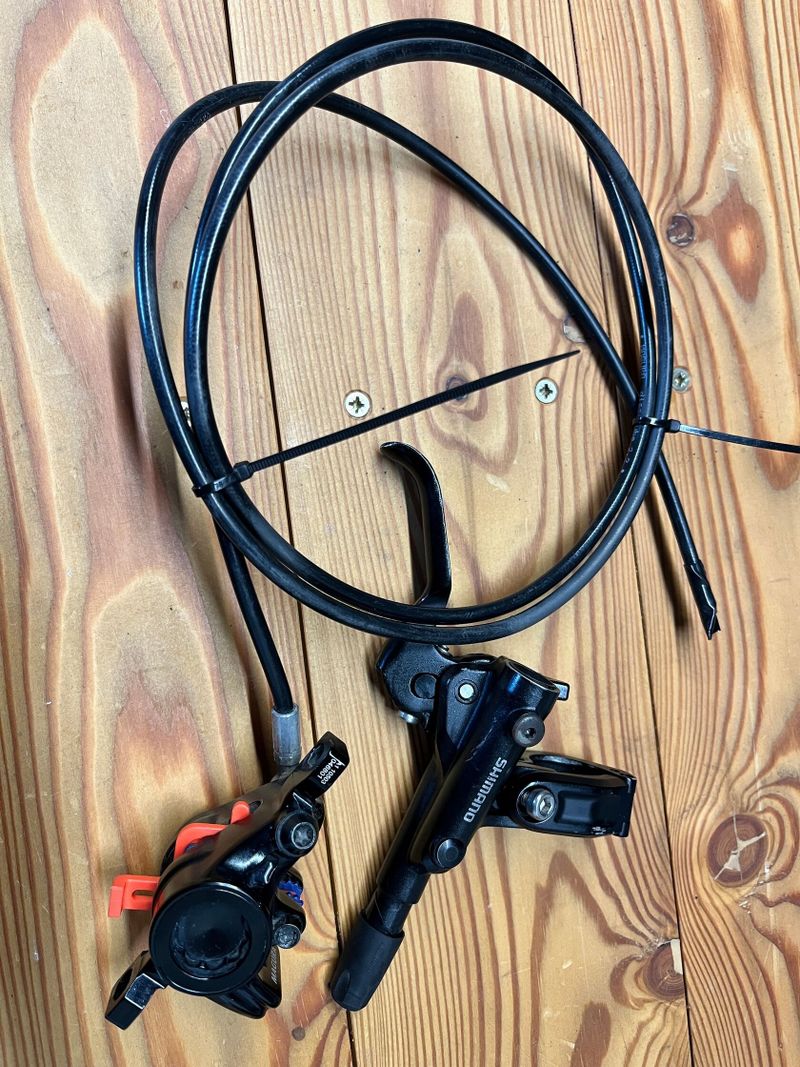 Shimano Deore páky + Magura MT05 třmen