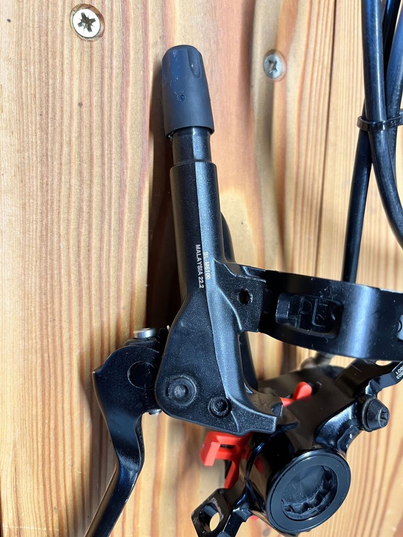 Shimano Deore páky + Magura MT05 třmen