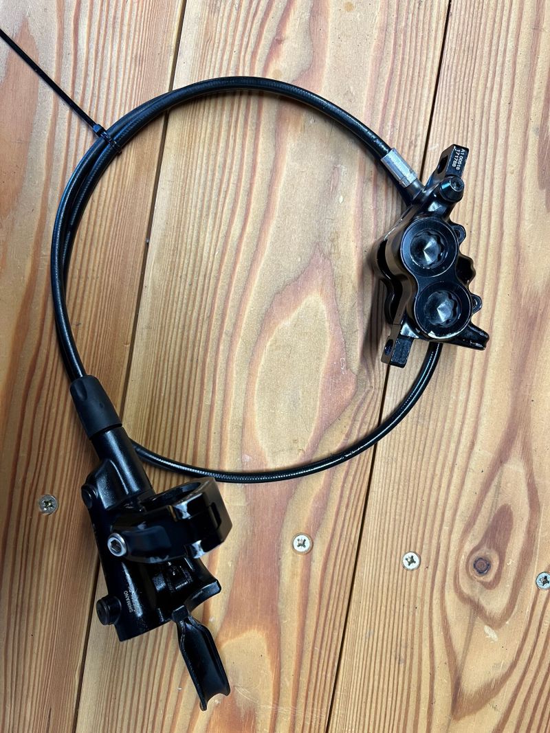 Shimano Deore páky + Magura MT05 třmen