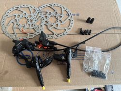 Shimano BR-M6120 P+Z 4 píst + kotouče