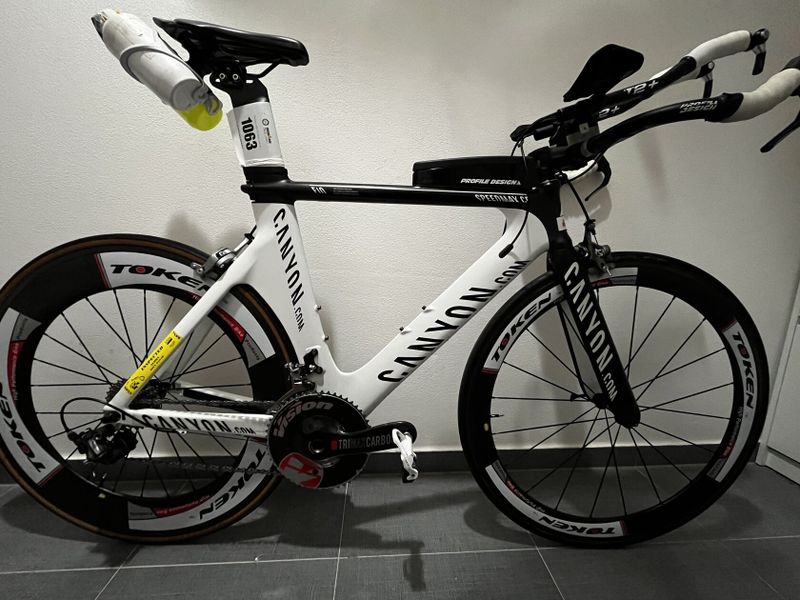 Canyon Speedmax CF F10, 2x10, 53x39, Ultegra, Dura-Ace, Vision, ProfileDesign(časovka,triatlon,koza)