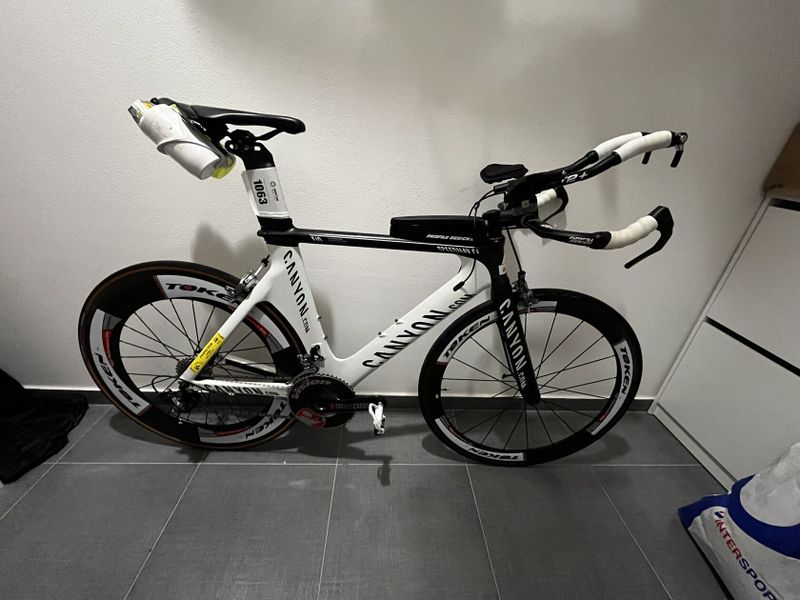Canyon Speedmax CF F10, 2x10, 53x39, Ultegra, Dura-Ace, Vision, ProfileDesign(časovka,triatlon,koza)