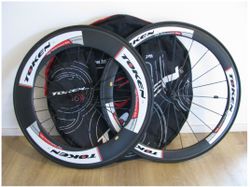 Karbonová kola Token High Performance 85mm a 50mm (časovka, triatlon)