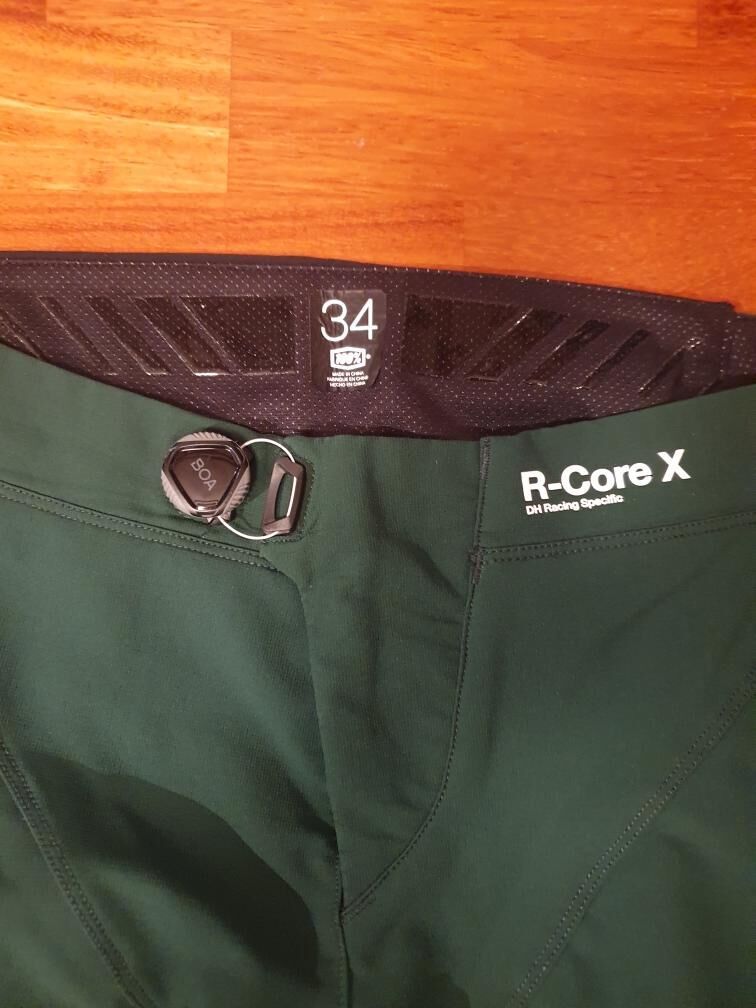 100% R-Core-X Forest Green 