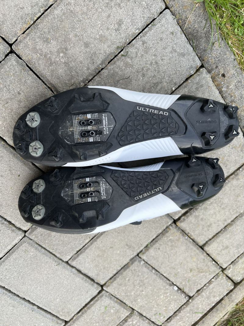Tretry Shimano S-Phyre XC902 bílé, velikost 46