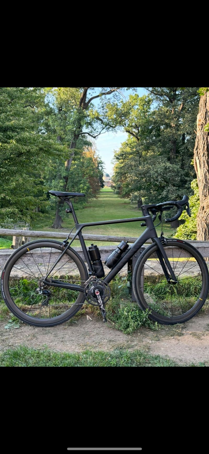 Canyon Ultimate CF SLX s Wattmetrem