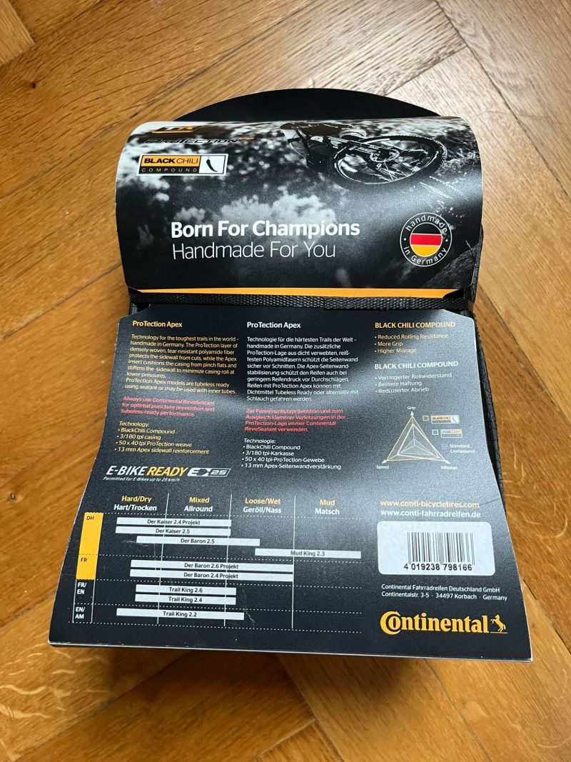 Continental Trail King (29 x 2.4) - nepoužité