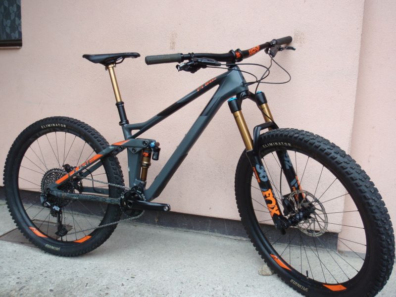 Cube Stereo 140 HPC TM Carbon - TOP osazení!