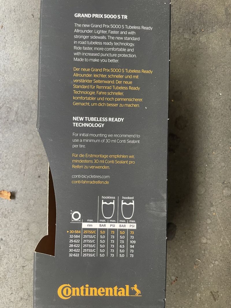 Prodám nové silniční pláště Continental