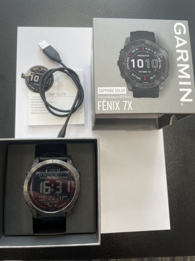 Garmin Fénix 7X Sapphire Solar 