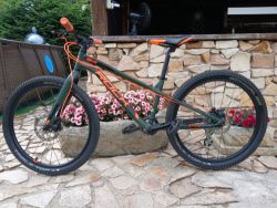 Ahoj prodávám kolo Rock Machine Blizz 24 mat khaki/neon orange/black 2023 Prodej z důvodu přechodu n