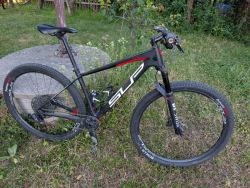 Karbonové horské kolo Superior Team Elite 2017 velikost M (170-185cm) se sadou Sram GX Eagle 12s
