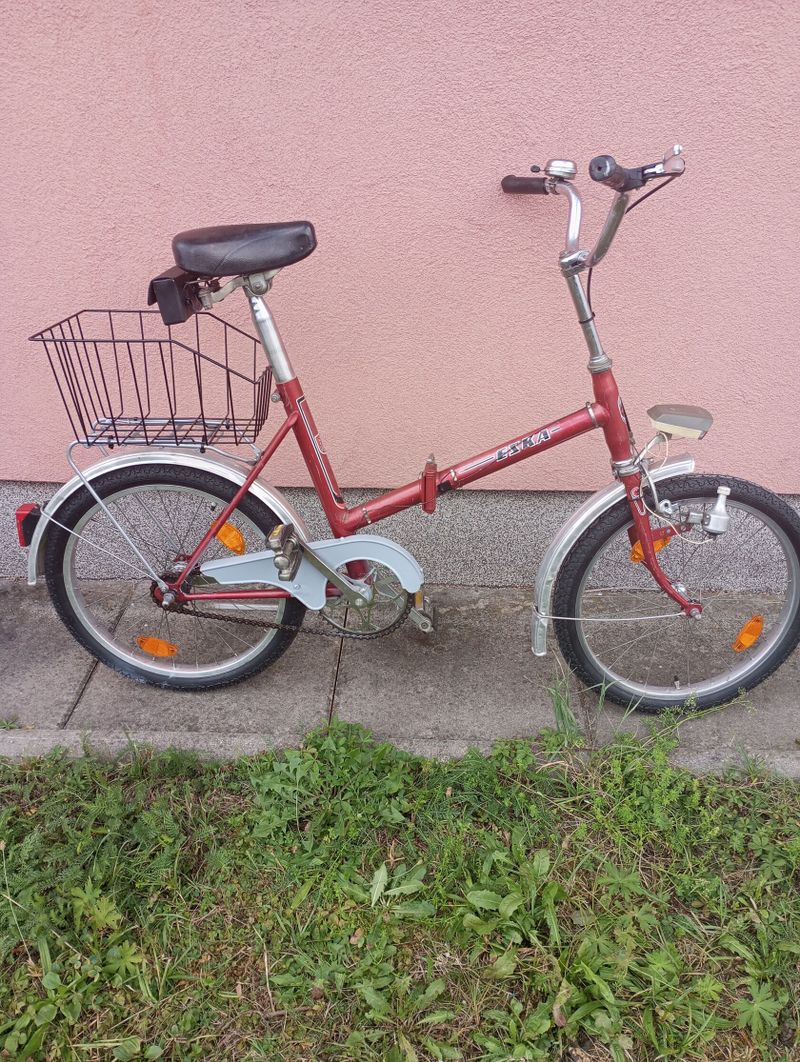 Skládací retro kolo Eska.