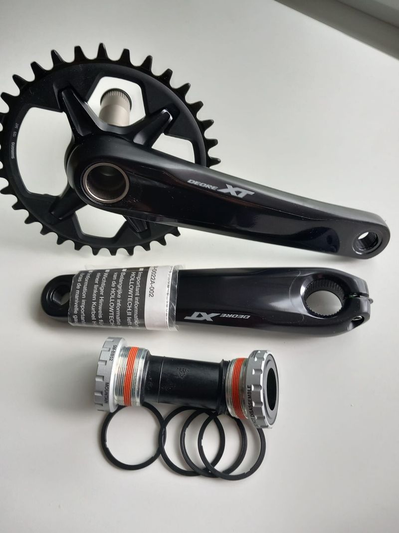 NOVÉ KLIKY SHIMANO 8100 175/34 + MISKY