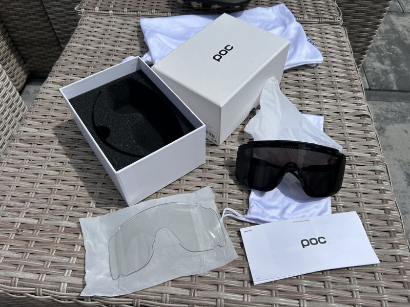 POC brýle, Devour Glacial, Uranium Black