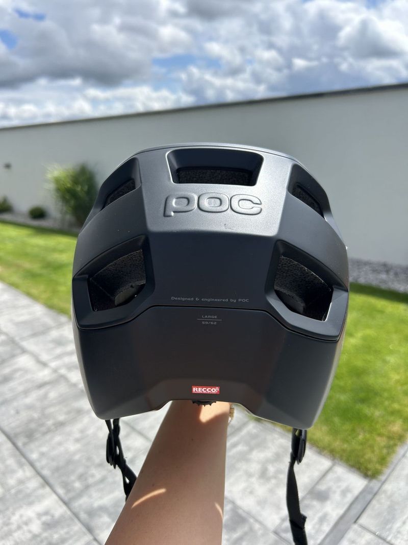 POC cyklistická helma, Kortal Uranium Black Matt, 59/62 L