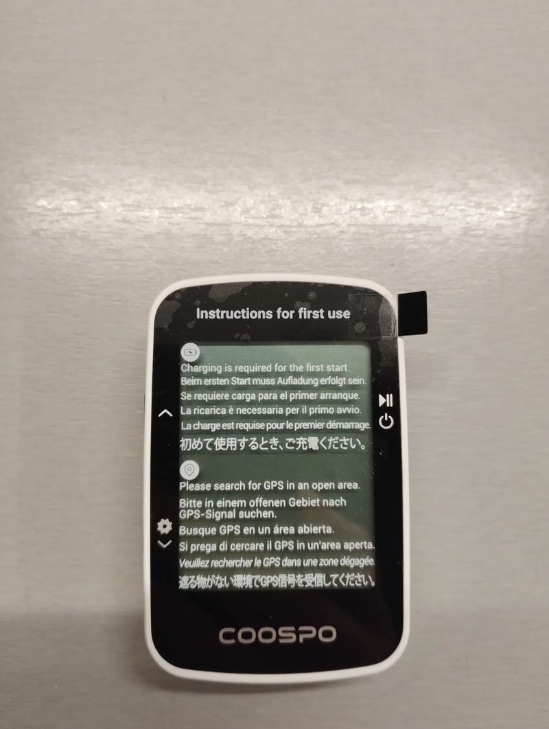 Tachometr s GPS zn. Coospo BC26 (nové)