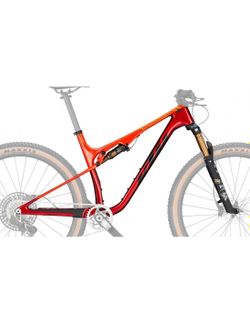 NOVÁ rámová sada KTM Scarp Prime LTD Carbon včetně vidlice a tlumič Fox Factory / velikost L / 29er
