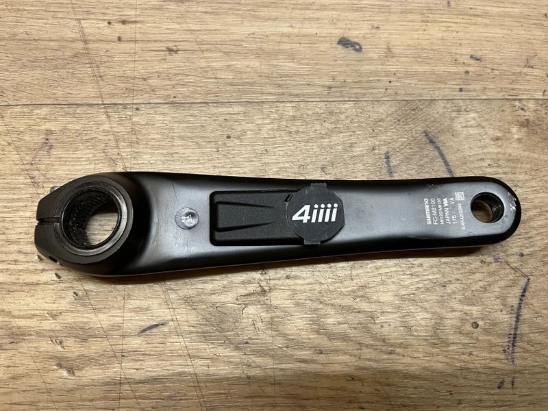 Klika Shimano XT 175mm s wattmetrem 4iii