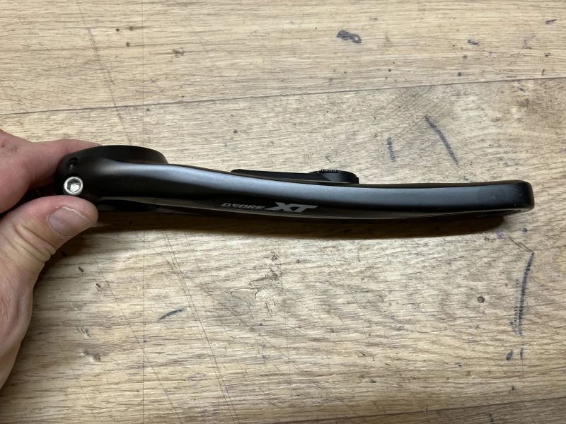 Klika Shimano XT 175mm s wattmetrem 4iii