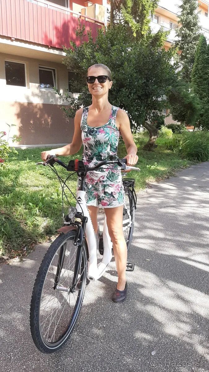 Bicykel s ľahkým nasadaním