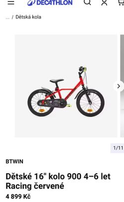 Kolo B’TWIN 16” 4-6 let