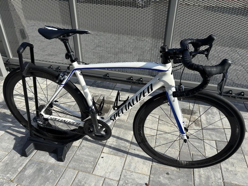 Specialized Tarmac, vel. 54 (170-180cm), Di2 Ultegra, CEMA keramická ložiska