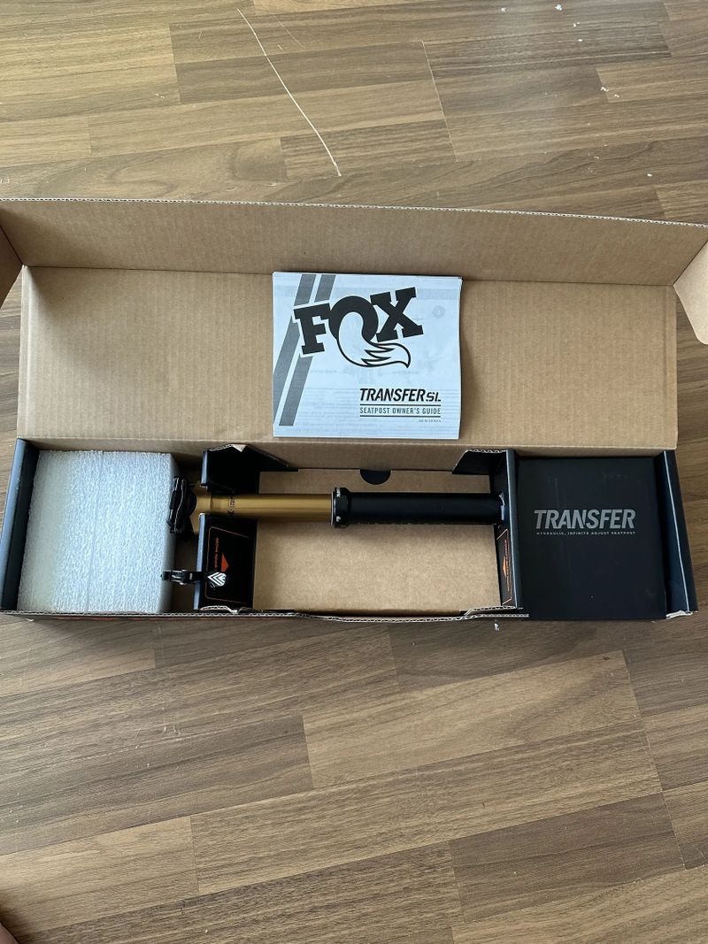 Sedlovka FOX transfer SL 30,9 100mm