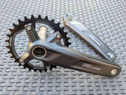 kliky Shimano Deore 32T 170 mm