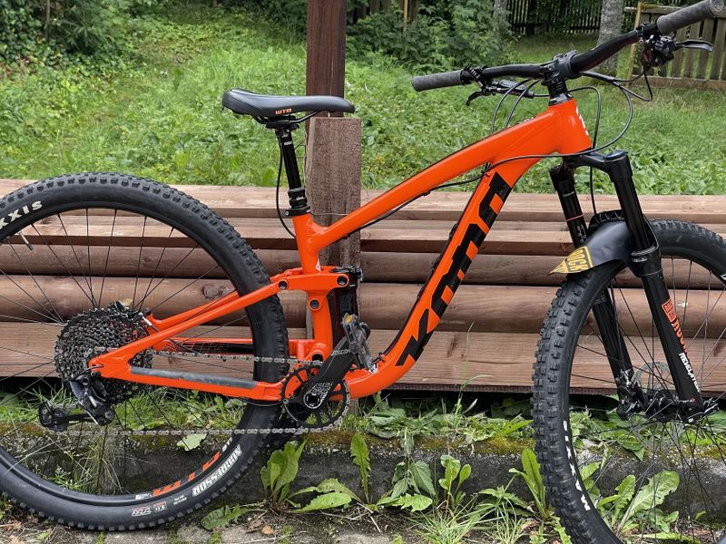 Kona Satori DL velikost S, 140mm Sram GX, od 155cm