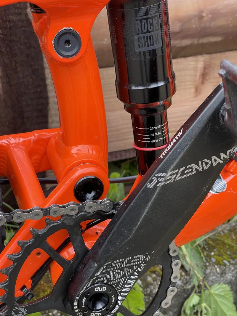 Kona Satori DL velikost S, 140mm Sram GX, od 155cm