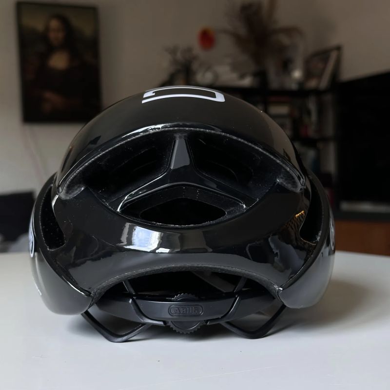 Cyklistická helma Abus Gamechanger Shiny Black vel. S