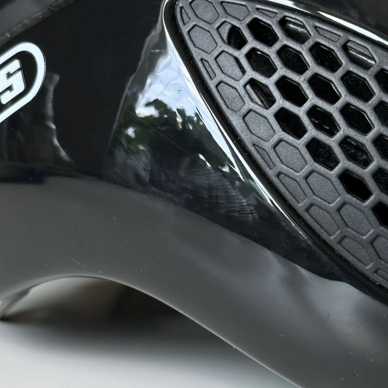 Cyklistická helma Abus Gamechanger Shiny Black vel. S