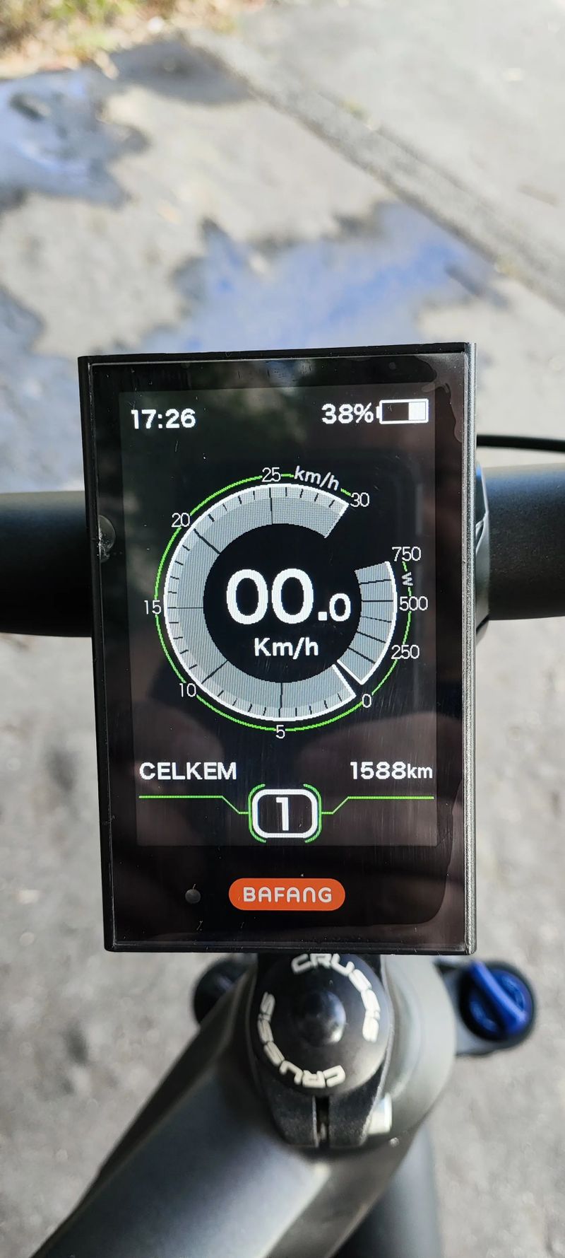 Elektrokolo Crussis ONE-Largo 7.7-M vel.XL, 720Wh, doplňky