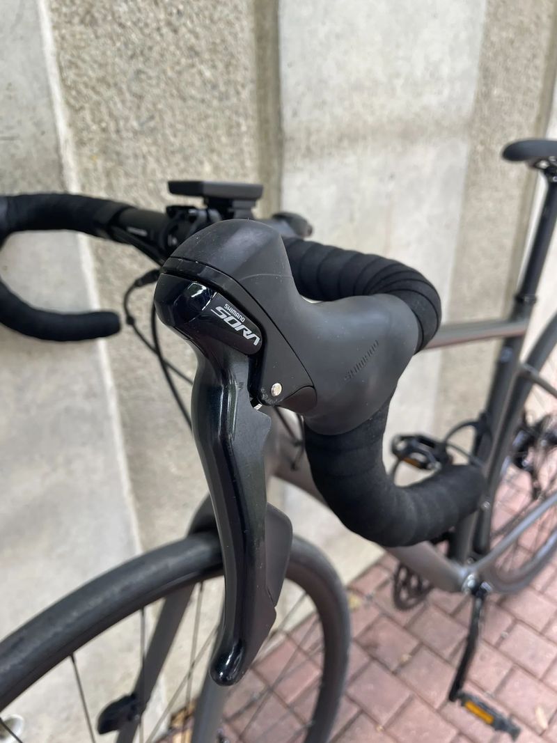 Silniční kolo Cannondale Synapse 3 Smoke black