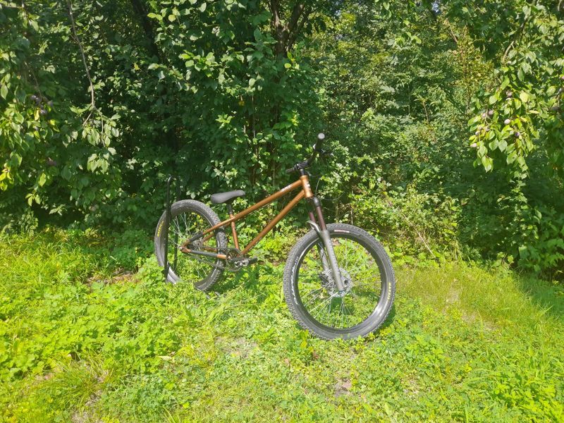 Dirt bike (homemade) 24"kola 