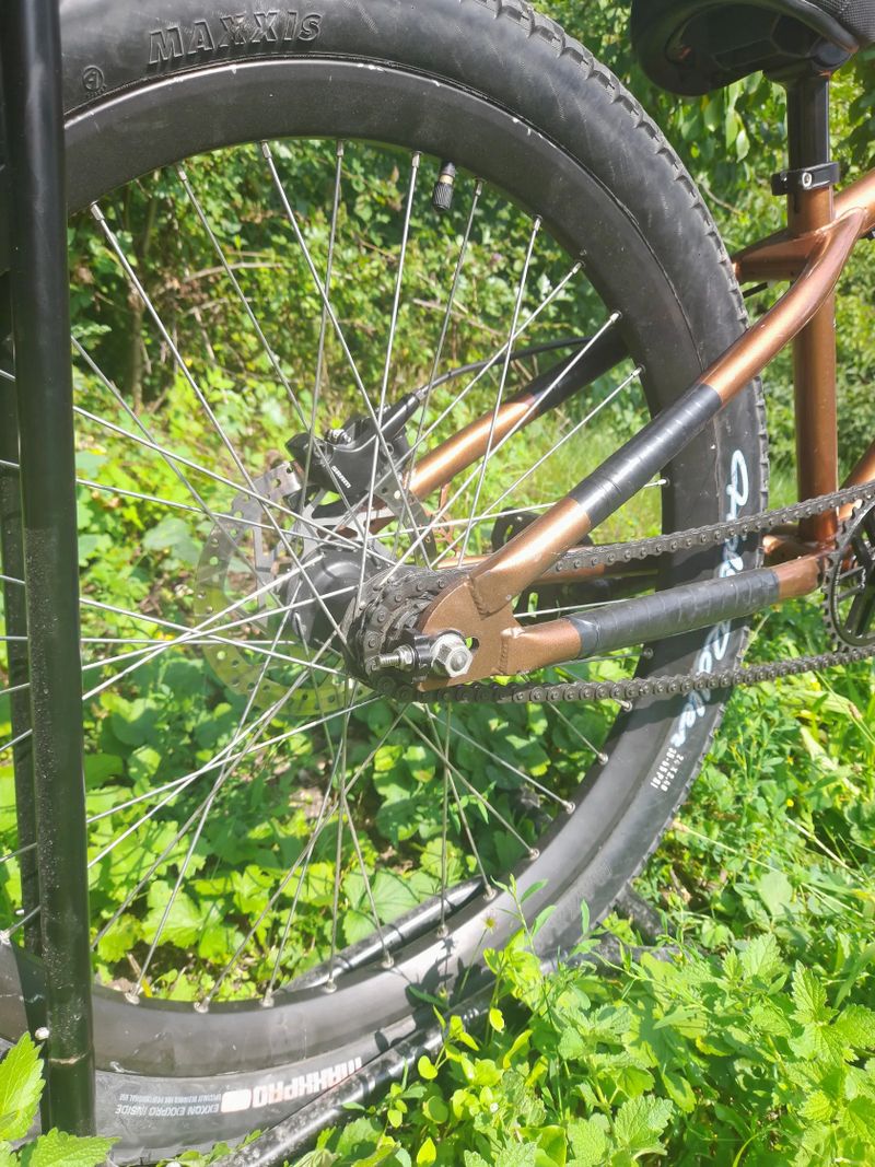 Dirt bike (homemade) 24"kola 