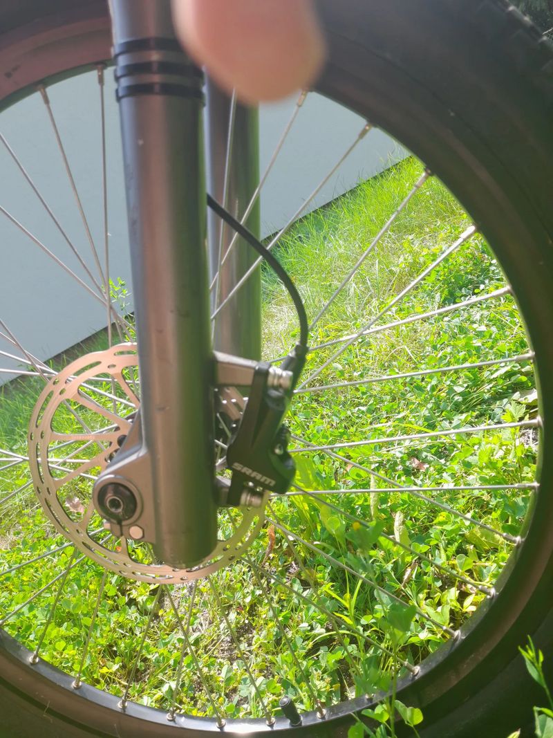 Dirt bike (homemade) 24"kola 