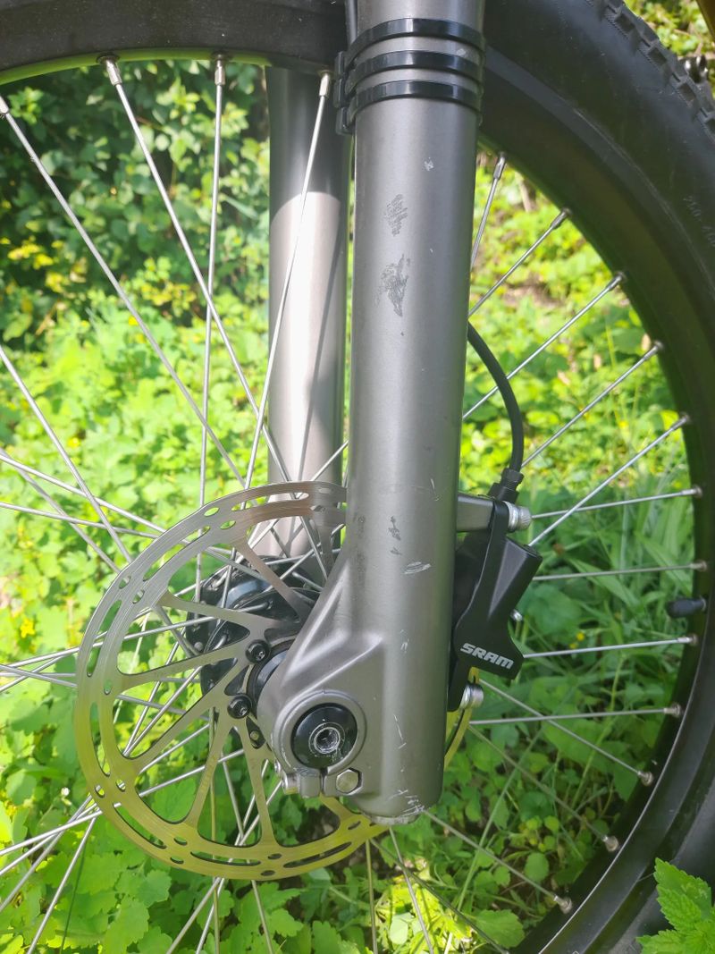 Dirt bike (homemade) 24"kola 