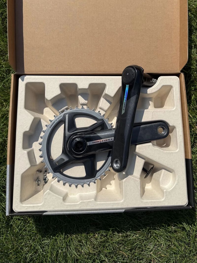 SRAM Force D2 AXS Wide kliky 172,5 mm s powermetrem Quarq