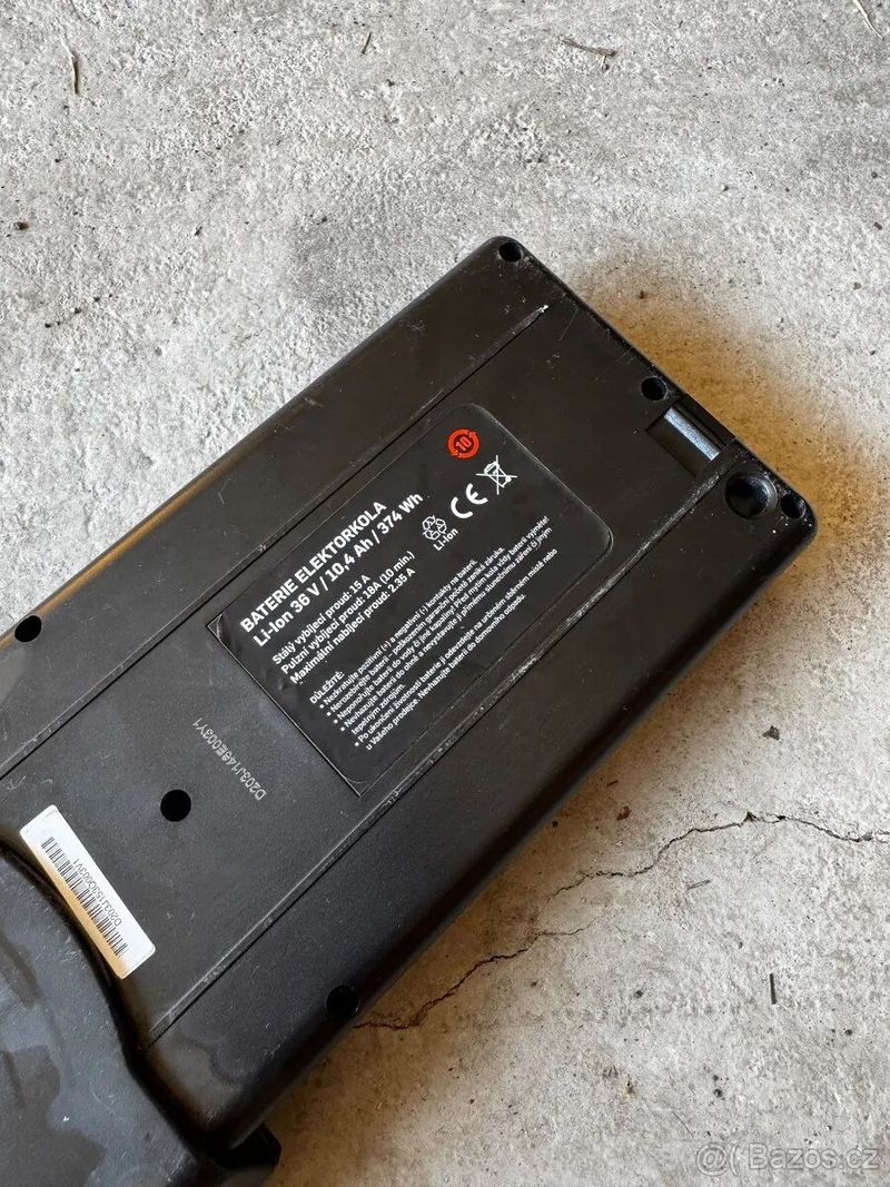 Prodám baterie Apache Power N4 10,4Ah 36V.