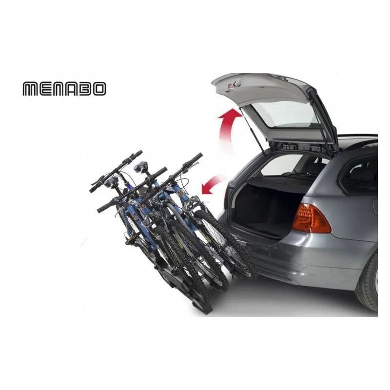 sklápěcí nosič na tažné zařízení - Menabo Winny Plus 3 - pro tři kola