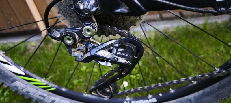 Horské celoodpružené kolo Merida XT edition