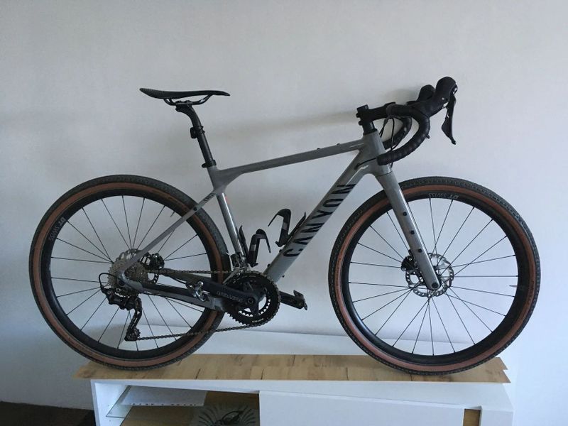 Gravel kolo Canyon Grizl AL 6, šedé, velikost XS