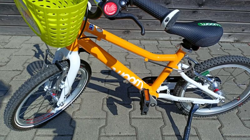 Woom 3 16" žluté